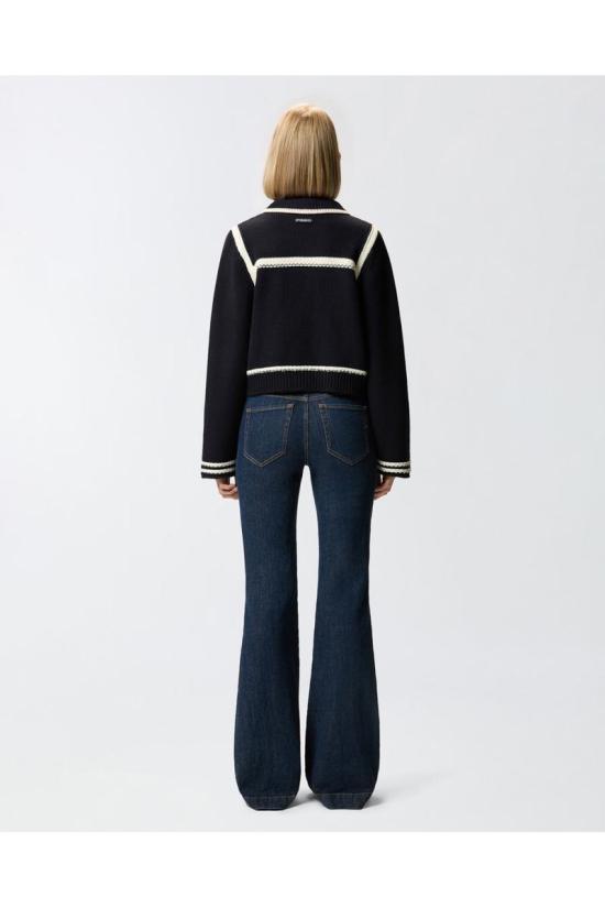 25FW 핑코 가디건 105498A2PLEZ1 Black - PINKO