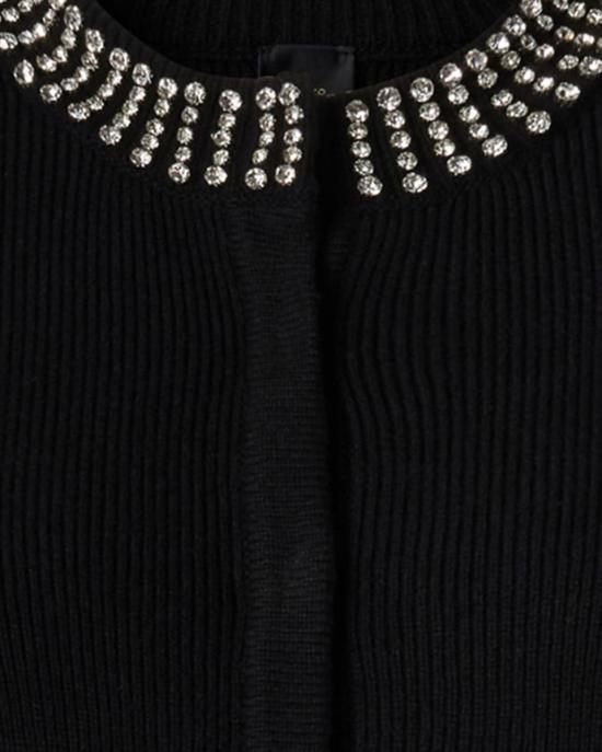 25FW 핑코 가디건 105686A2S4Z99 Black - PINKO