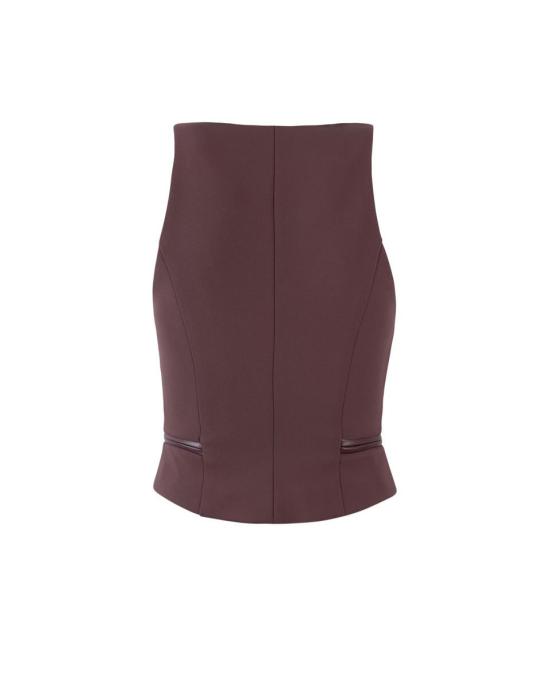 25FW 엘리자베타프랜치 민소매 티셔츠 TO03756E2EA4 Red - ELISABETTA FRANCHI