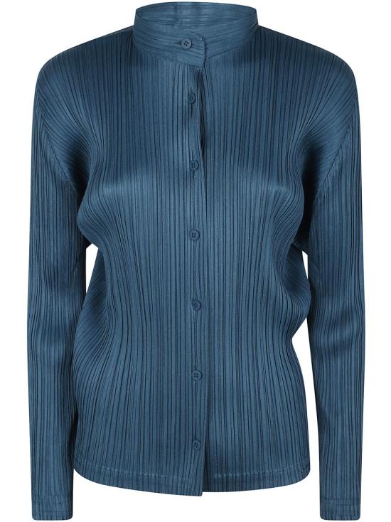 25SS 플리츠플리즈 튜닉 PP56JJ11366 BLUE GREEN DOM