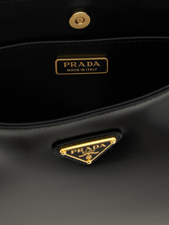 25FW 프라다 숄더백 1BC499VOOOZO6F0632 Black - PRADA