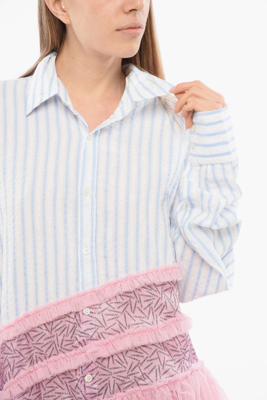  빅터앤롤프 숏 원피스 TS015 66 14322 Bianco Rosa - VIKTOR & ROLF