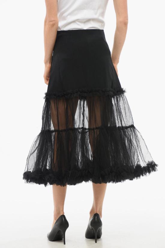  빅터앤롤프 롱 스커트 TB016 62 99323 Black - VIKTOR & ROLF