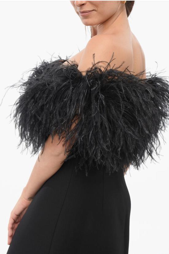  발렌티노 가라바니 롱 원피스 3B0VA5Q0 1CF 0NO Black - VALENTINO GARAVANI