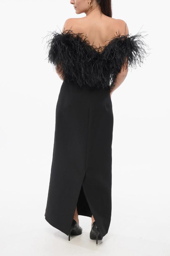  발렌티노 가라바니 롱 원피스 3B0VA5Q0 1CF 0NO Black - VALENTINO GARAVANI