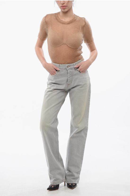  아미 데님 팬츠 UTR500 DE0019 0554 Gray - AMI