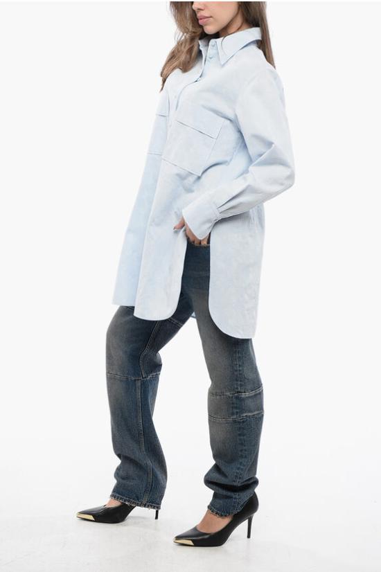  끌로에 블라우스 CHC23AHT0504649N Light blue - CHLOE