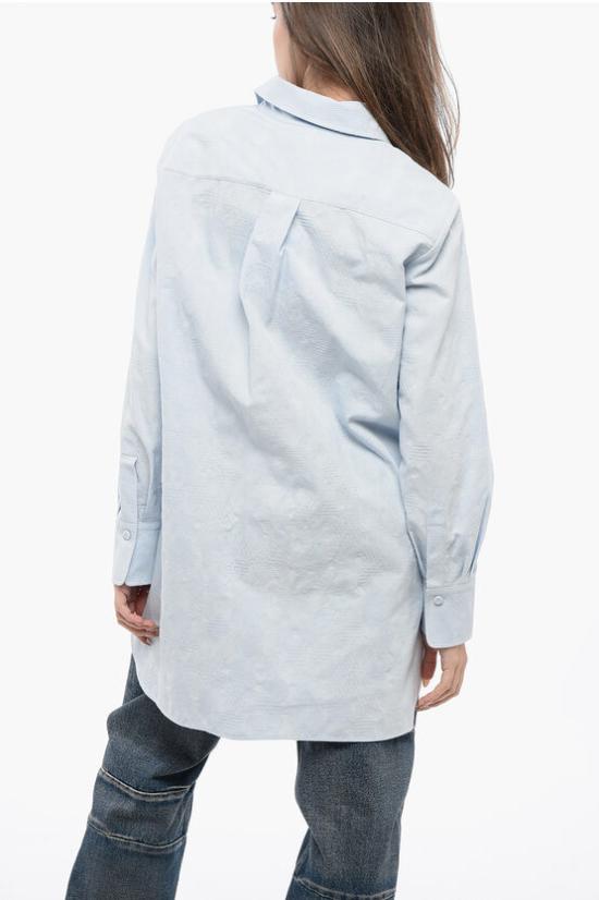  끌로에 블라우스 CHC23AHT0504649N Light blue - CHLOE