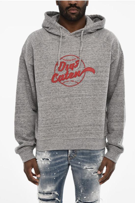  디스퀘어드2 후드 티셔츠 S74GU0773 S25463 860M Gray