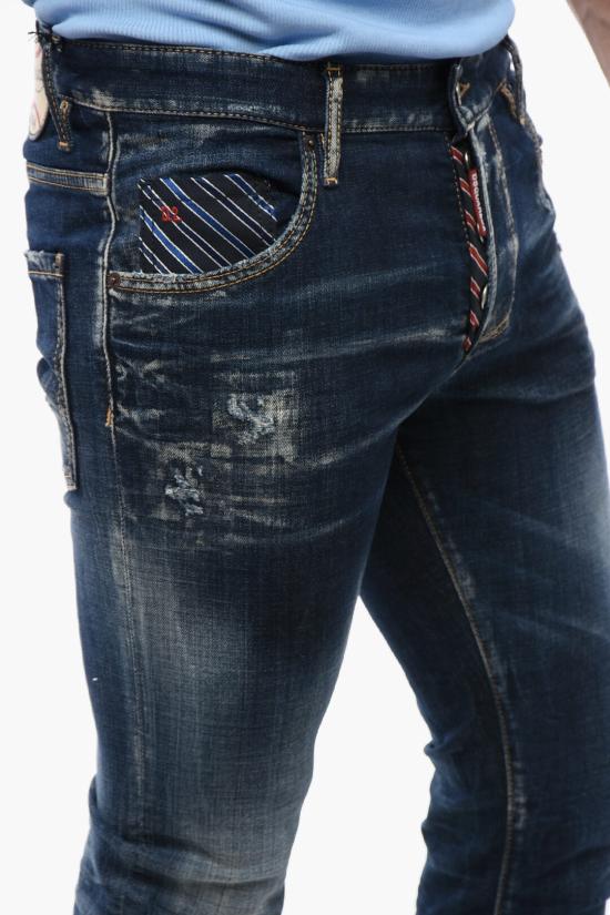  디스퀘어드2 데님 팬츠 S71LB1402 S30664 470 Blue - DSQUARED2