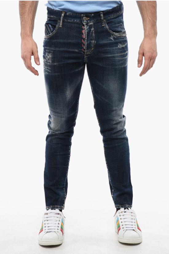  디스퀘어드2 데님 팬츠 S71LB1402 S30664 470 Blue