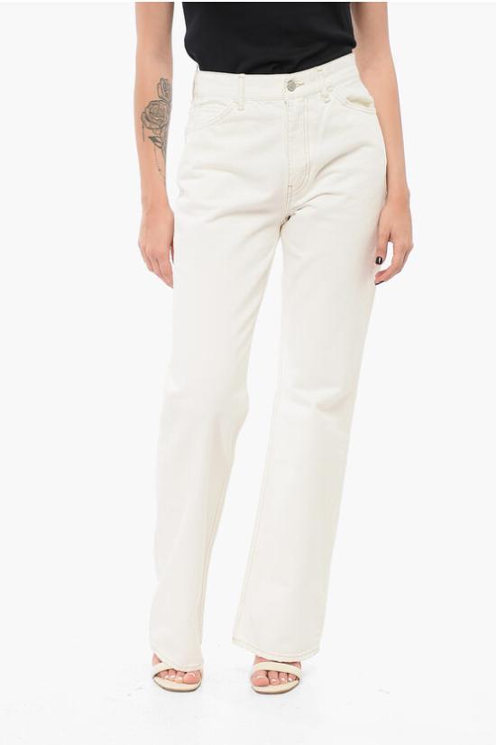  아크네 스튜디오 데님 팬츠 A00437DE AEG White