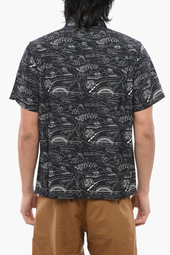  울리치 반팔 셔츠 CFWJSI0020MRUT2761 TR Black - WOOLRICH