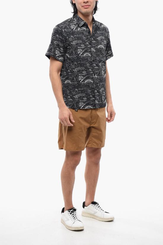  울리치 반팔 셔츠 CFWJSI0020MRUT2761 TR Black - WOOLRICH