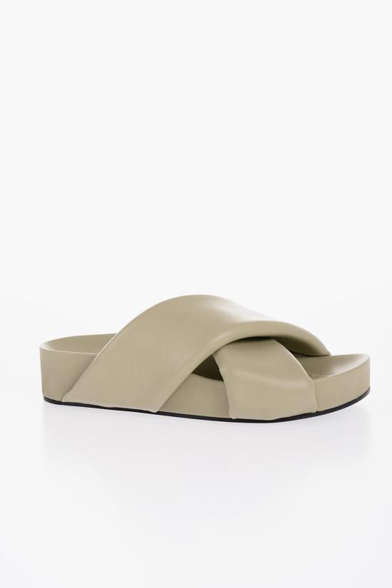  질샌더 샌들 JS38044A 15202 333 Beige - JIL SANDER