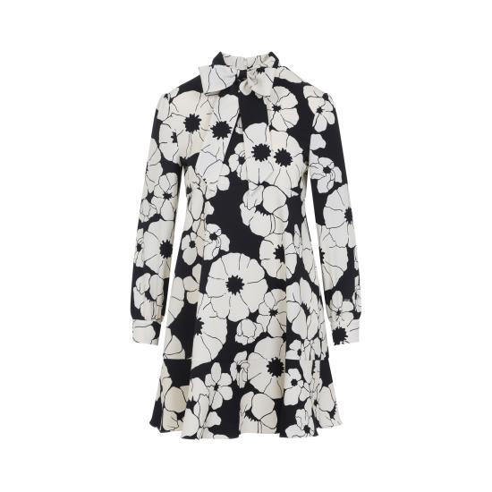 25FW 셀린느 숏 원피스 RR05H0O84 12NC NOIR CREME - CELINE