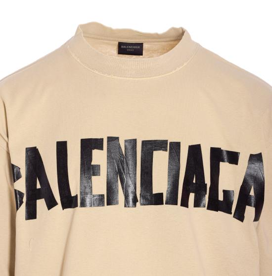 25FW 발렌시아가 반팔 티셔츠 764235 TSVK19501 Beige - BALENCIAGA