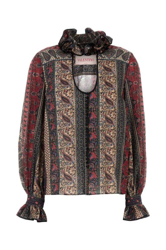 25SS 발렌티노 가라바니 블라우스 6B0AB7L29DC M12 PRINTED