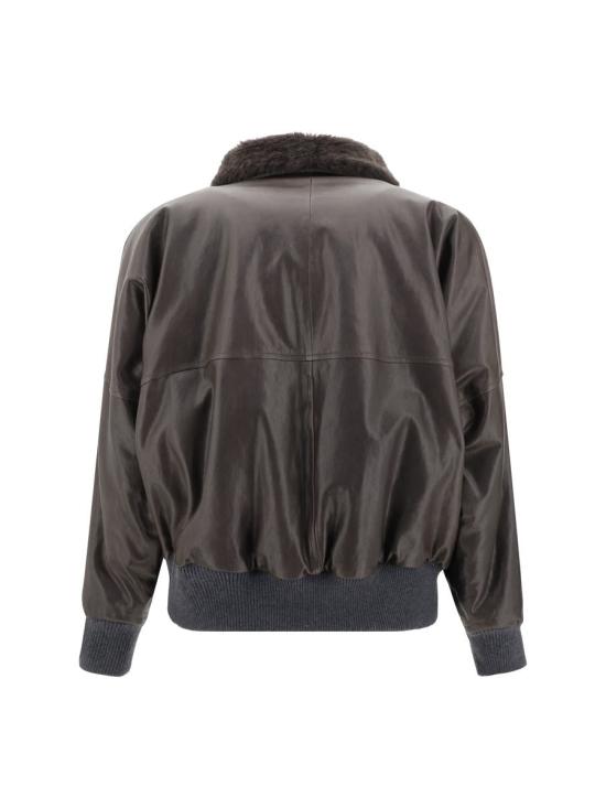 25FW 브루넬로 쿠치넬리 자켓 MPPAH7747 C4192 BROWN - BRUNELLO CUCINELLI