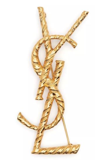 25FW 생로랑 주얼리 840195 Y15008060 Golden