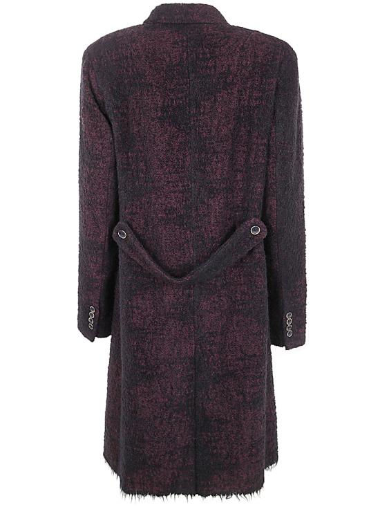  우마 왕 코트 UM8501 UW095 BLACK ROSE - UMA WANG