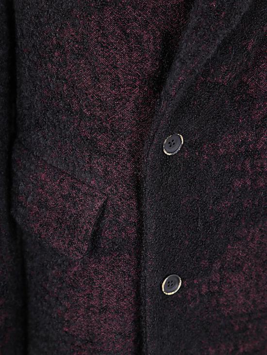  우마 왕 코트 UM8501 UW095 BLACK ROSE - UMA WANG