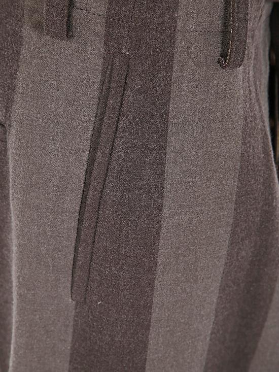  우마 왕 스트레이트 팬츠 UM3513 UW086 GREY BROWN - UMA WANG