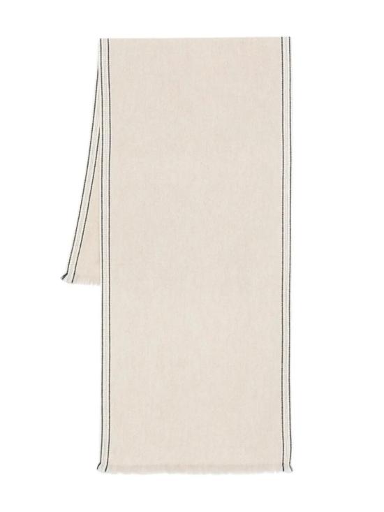 25FW 브루넬로 쿠치넬리 머플러/스카프 MSC667AG 097 CDT57 DENIM PANAMA GREY BROWN