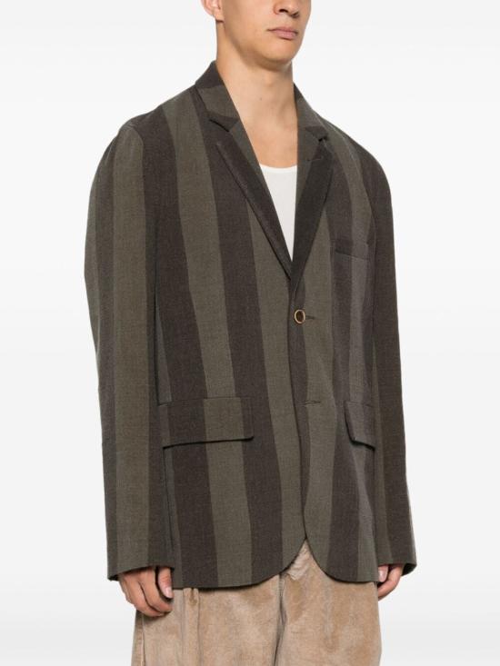  우마 왕 수트 자켓 UM6512 UW086 GREY BROWN - UMA WANG