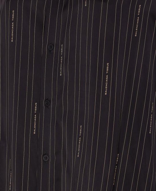 25FW 발렌시아가 셔츠 841012 TSLA61264 Black - BALENCIAGA