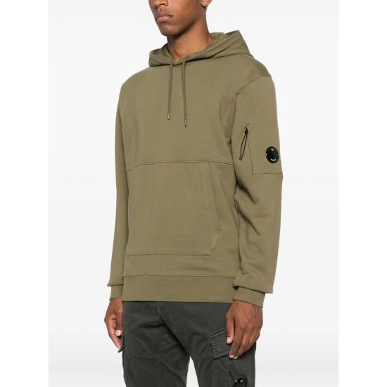 25FW 씨피 컴퍼니 후드 티셔츠 MSS714A00 5086W 652 GREEN - C.P. COMPANY