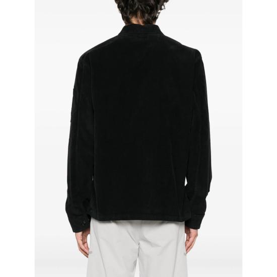 25FW 씨피 컴퍼니 셔츠 MOS072A00 6410O 999 BLACK - C.P. COMPANY