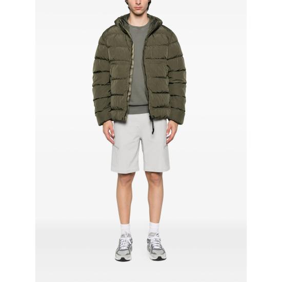25FW 씨피 컴퍼니 숏패딩 MOW011A00 5904G 683 GREEN - C.P. COMPANY