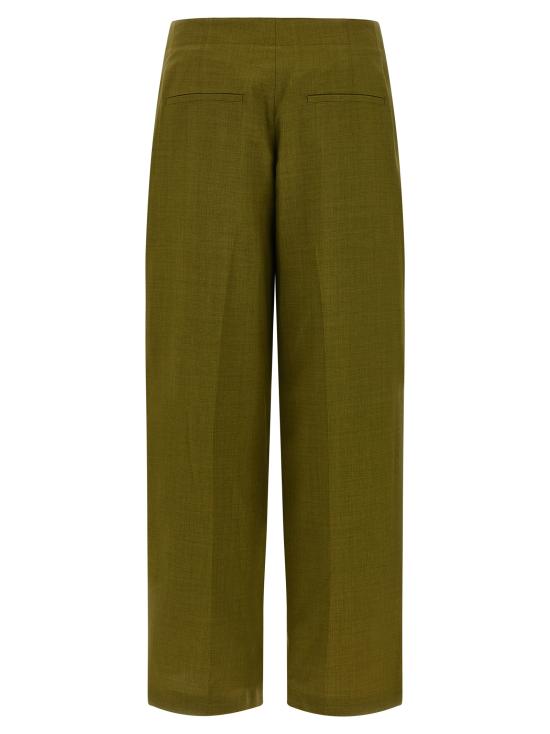 25FW 띠어리 스트레이트 팬츠 P0605203U86 Green - THEORY