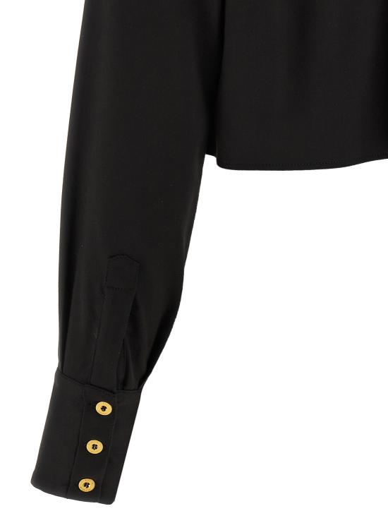 25FW 엘리자베타프랜치 블라우스 CA09756E2110 Black - ELISABETTA FRANCHI