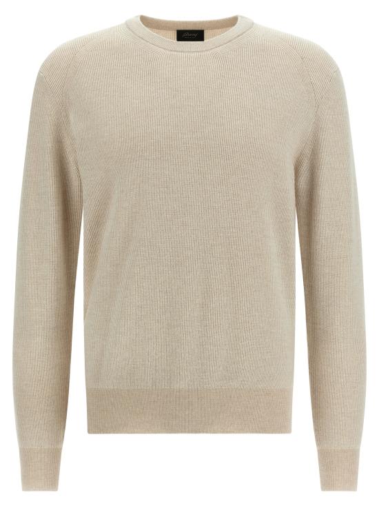 25FW 브리오니 스웨터 UMQ90LOCK129790 Beige