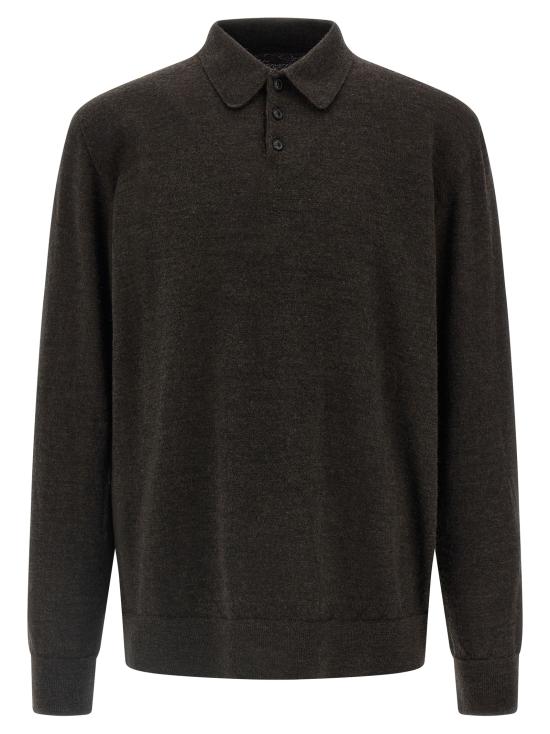 26SS 마르지엘라 엘보 패치 폴로 니트 S50GL0061M13098144M Brown