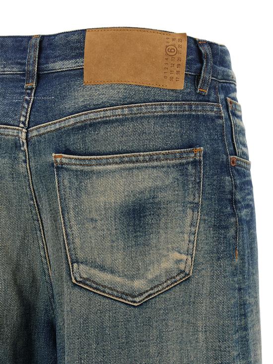 25FW MM6 메종마르지엘라 데님 팬츠 S52LA0262M30017962 Blue - MM6 MAISON MARGIELA