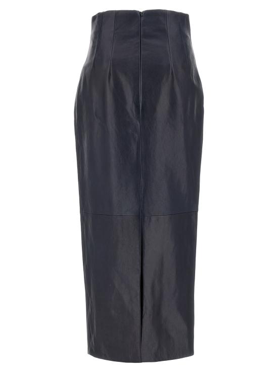 25FW 케이트 미디 스커트 4108729979 Blue - KHAITE