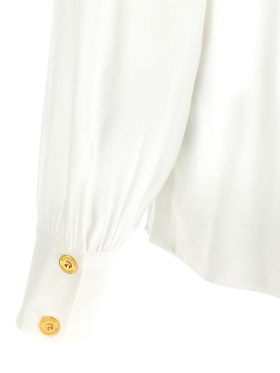 25FW 엘리자베타프랜치 블라우스 CA12356E2360 White - ELISABETTA FRANCHI