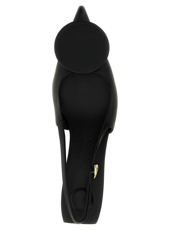 26SS 자크뮈스 힐/펌프스 24EFOW00076AC27L26990 Black - JACQUEMUS