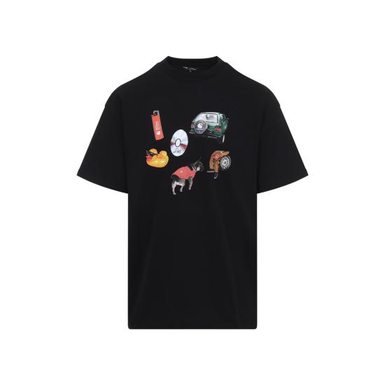  칼하트 WIP 반팔 티셔츠 I034780 89XX BLACK DOM - CARHARTT WIP