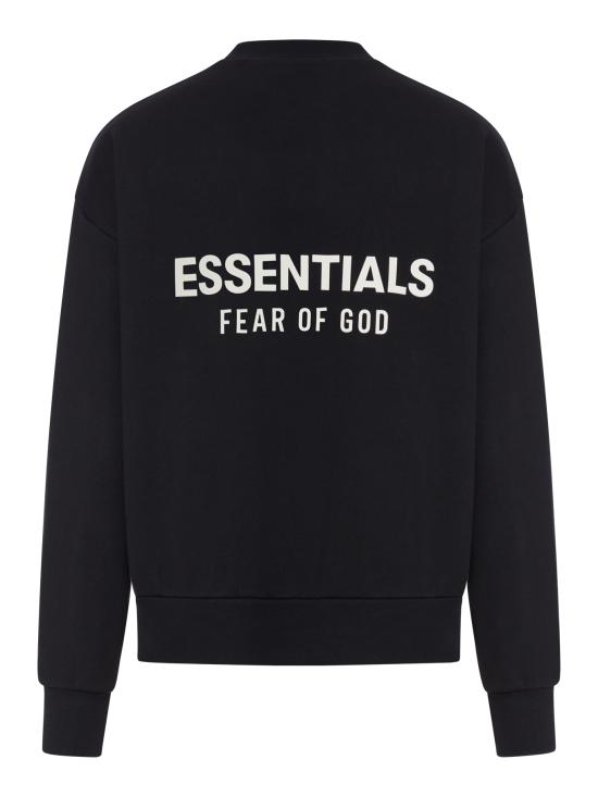 25FW 피어오브갓 긴팔 티셔츠 192AS252040FJETBLACK JET BLACK DOM - FEAR OF GOD