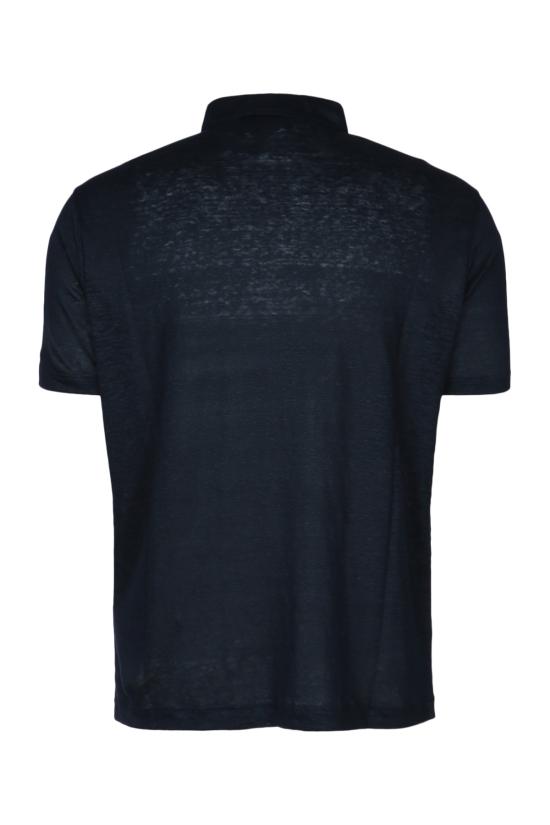  로로피아나 폴로 티셔츠 FAI1314 W000 BLUE NAVY DOM - LORO PIANA