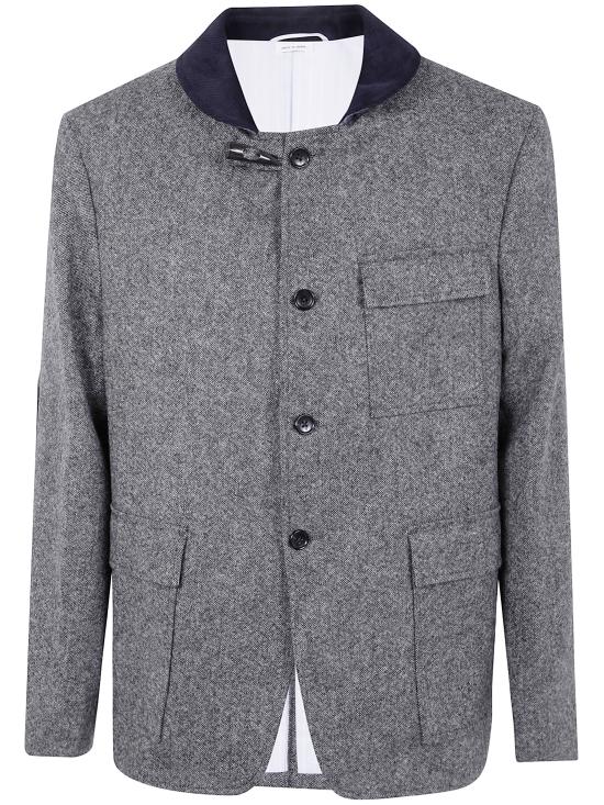 25FW 톰브라운 자켓 MJU574C05385 980 BLACK