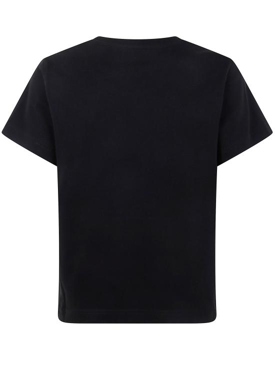 25FW 몽클레어 반팔 티셔츠 K20938C0000589AJS 998 BLACK - MONCLER