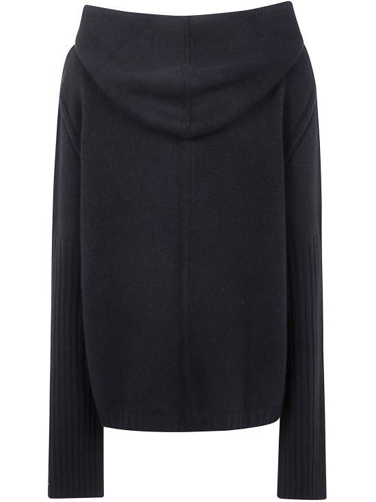 25FW 릭 오웬스 후드 티셔츠 RU02E1666KLWS 09 BLACK - RICK OWENS