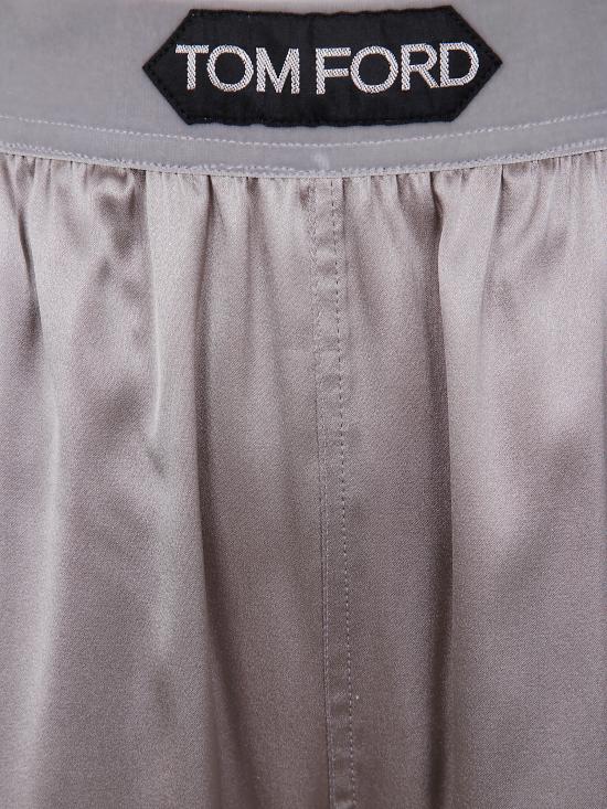 25FW 톰포드 로고 밴딩 파자마 팬츠 PAW397FAX881097 IG606 GREY - TOMFORD