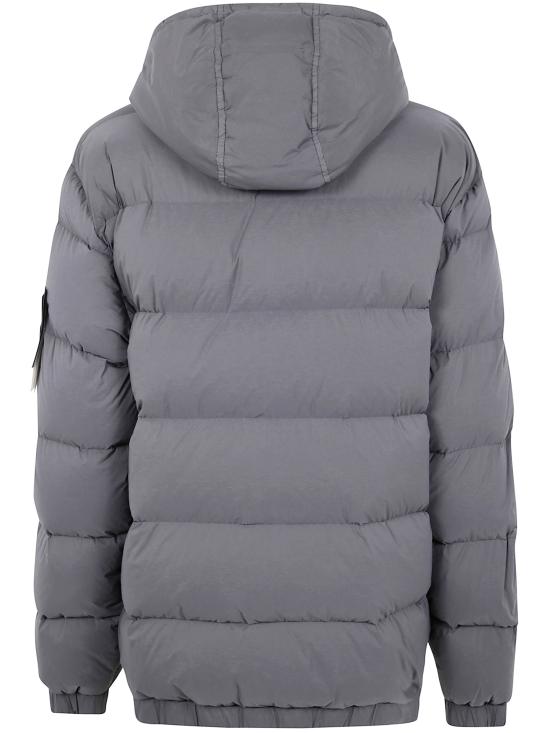 25FW 스톤 아일랜드 심리스 터널 나일론 다운 TC 후드 다운 자켓 심리스 터널 나일론 다운 TC 후드 다운  K2S154100040S0028 V006B GREY - STONE ISLAND