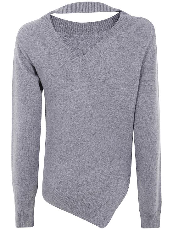 25FW 로에 스웨터 41623303 030301 GREY - ROHE